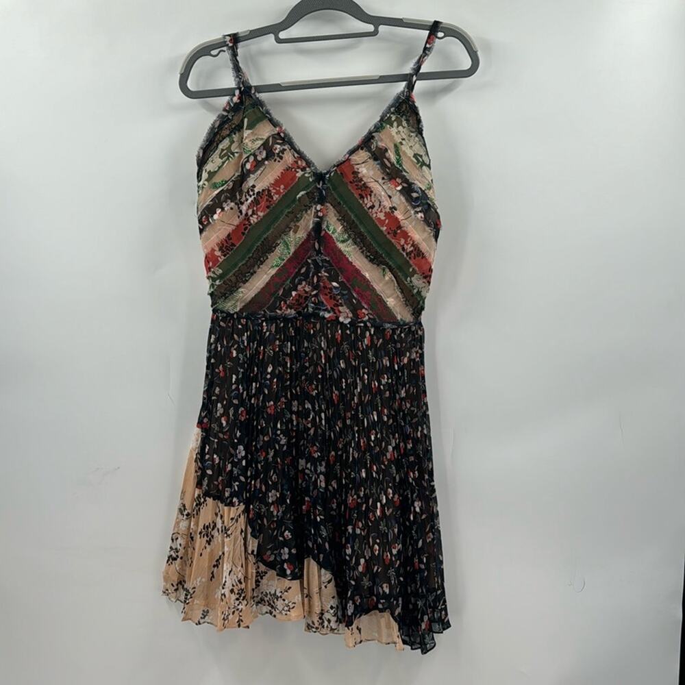 Jason Wu flawed handkerchief silk mini dress